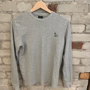 OVO Gray Long Sleeve Shirt XS
